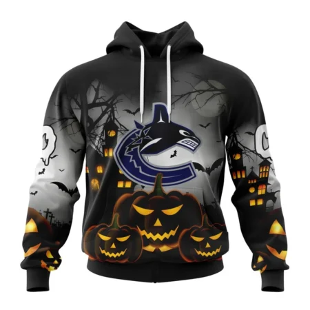 NHL Vancouver Canucks Special Design For Halloween,QTNHL080524A1986