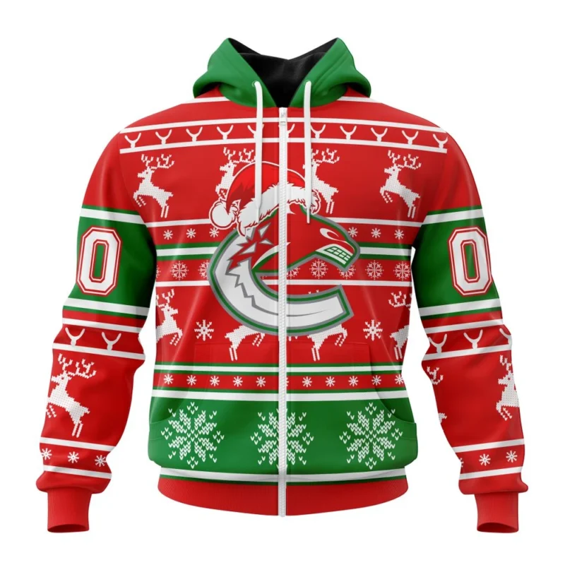 NHL Vancouver Canucks, Specialized Unisex Christmas Is Coming ,QTNHL 080524B2949