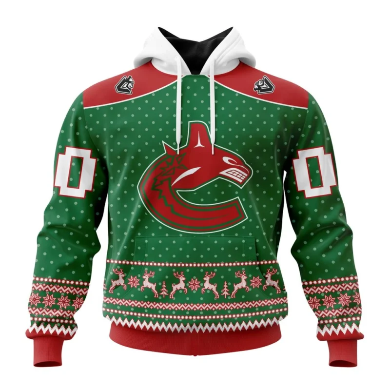 NHL Vancouver Canucks Special Christmas Apparel,QTNHL080524A333