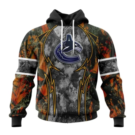 NHL Vancouver Canucks, Specialized Design Wih Camo Concepts For Hungting In Forest,QTNHL080524A3636