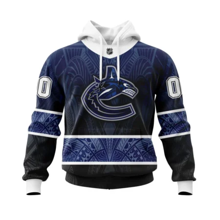 Vancouver Canucks, Specialized Native With Samoa Culture ,QTNHL080524A3949