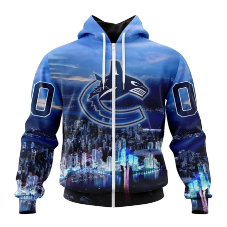 NHL Vancouver Canucks Special Design With City Skyline,QTNHL 080524B4077