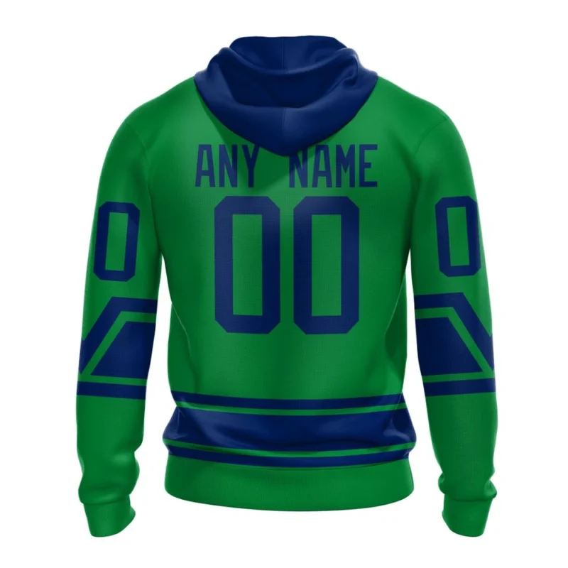 NHL Personalized Name And Number, Vancouver Canucks Special Two-Tone Design,QTNHL Personalized Name And Number,080524B444