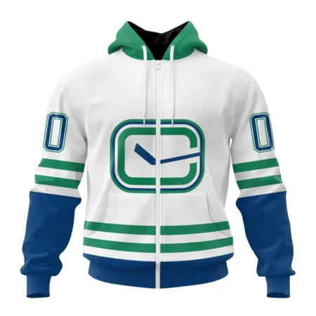 NHL Personalized Name And Number, Vancouver Canucks Special Whiteout Design,QTNHL Personalized Name And Number,080524B554