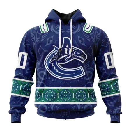 NHL Vancouver Canucks Special Design With Canadian Aboriginal Art,QTNHL080524A60