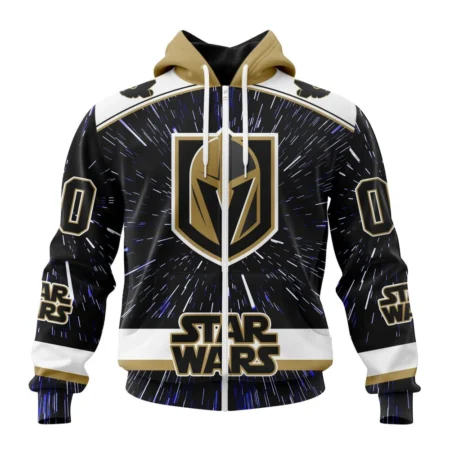 NHL Personalized Name And Number, Vegas Golden Knights Special Star Wars Design,QTNHL Personalized Name And Number,080524B1109