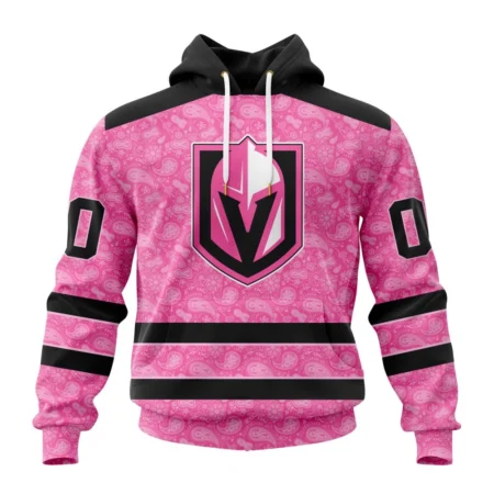 NHL Vegas Golden Knights Special Pink Fight Breast Cancer,QTNHL080524A1627