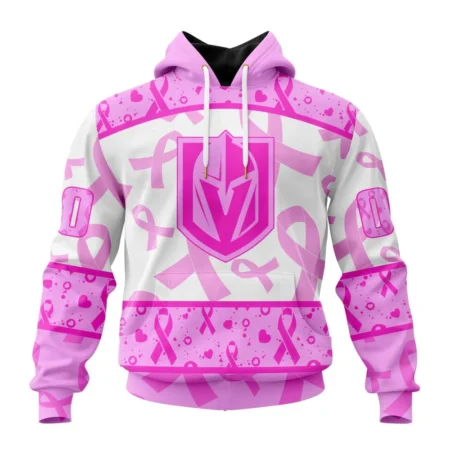 NHL Vegas Golden Knights Special Pink October Breast Cancer Awareness Month,QTNHL080524A1852