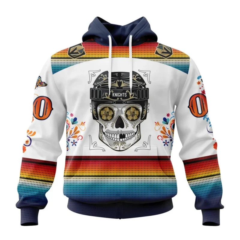 NHL Vegas Golden Knights Special Design For Dia De Los Muertos,QTNHL080524A199