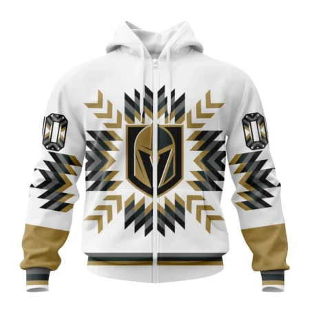 NHL Personalized Name And Number, Vegas Golden Knights Special Design With Native Pattern,QTNHL Personalized Name And Number,080524B213