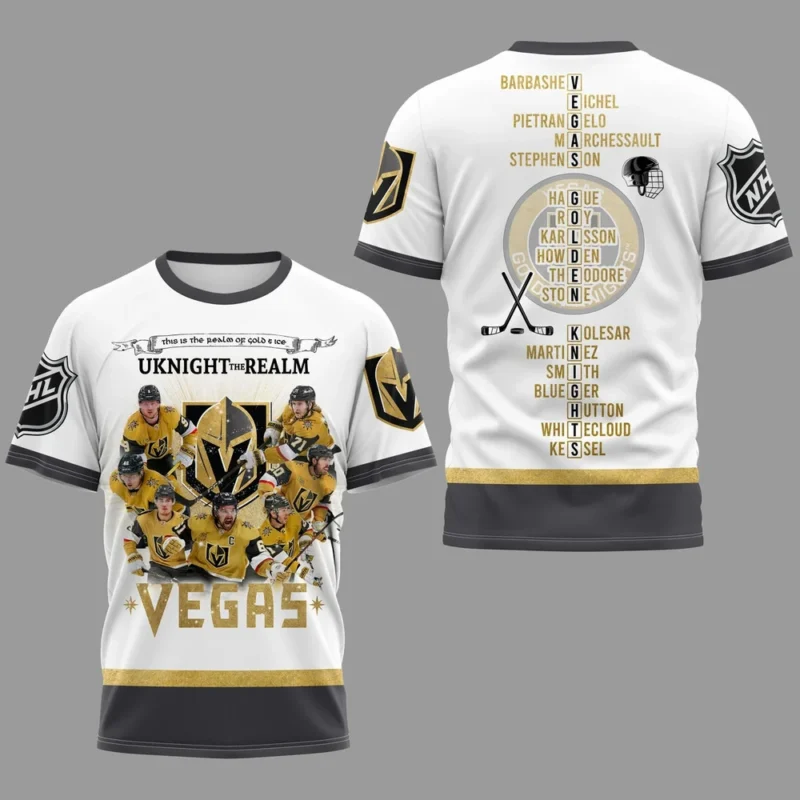 NHL Vegas Golden Knights Western Conference Champions White,QTNHL080524A2161