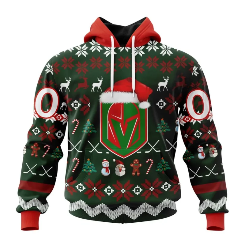 NHL Vegas Golden Knights, Specialized Unisex Christmas Is Coming,QTNHL080524A2925