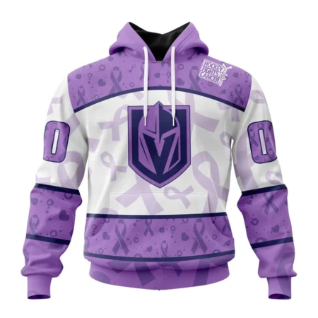 NHL Vegas Golden Knights Special Lavender Fight Cancer,QTNHL080524A3095