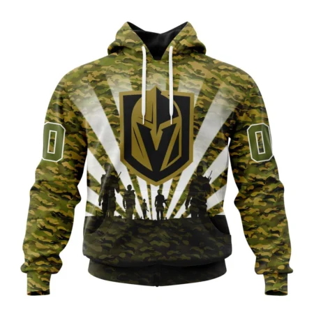 NHL Vegas Golden Knights Special Military Camo Kits For Veterans Day And Rememberance Day,QTNHL080524A3479