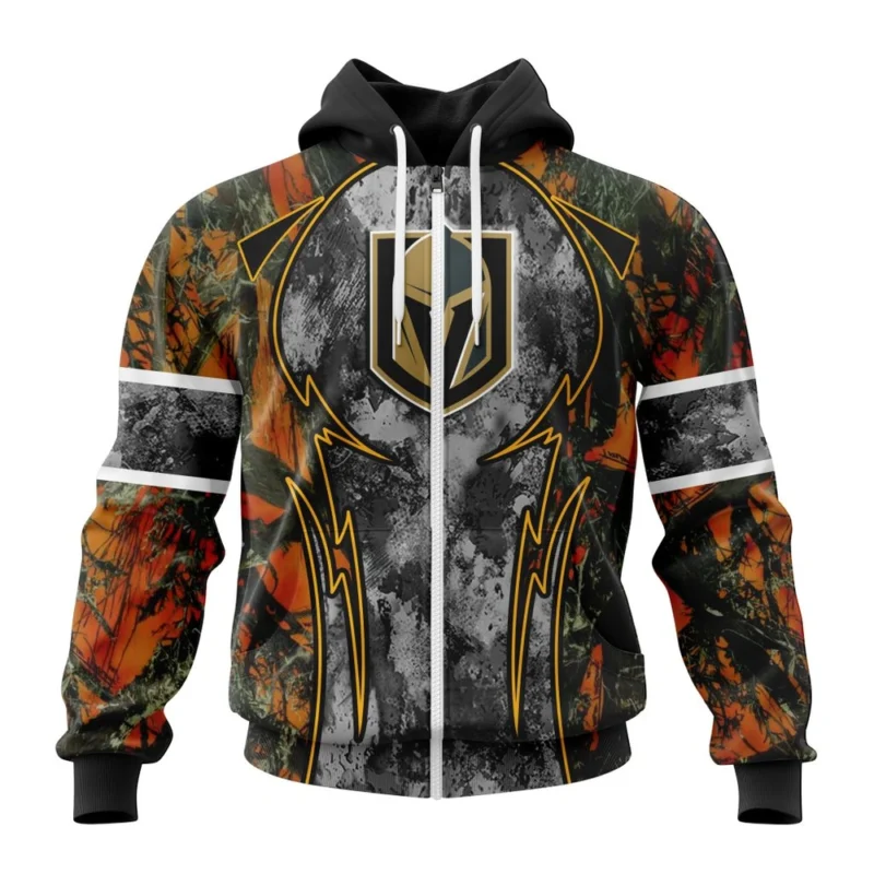 NHL Vegas Golden Knights, Specialized Design Wih Camo Concepts For Hungting In Forest,QTNHL 080524B3635