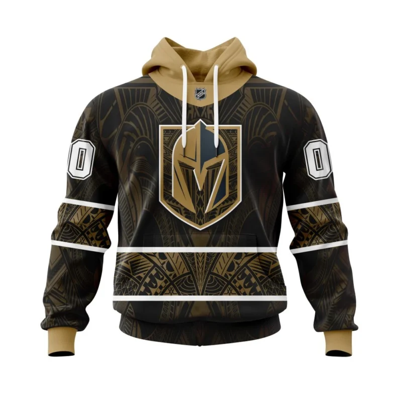 Vegas Golden Knights, Specialized Native With Samoa Culture ,QTNHL080524A3967