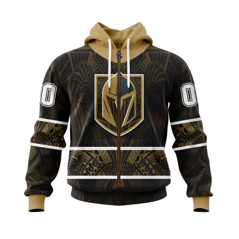 Vegas Golden Knights, Specialized Native With Samoa Culture ,QTNHL 080524B3967