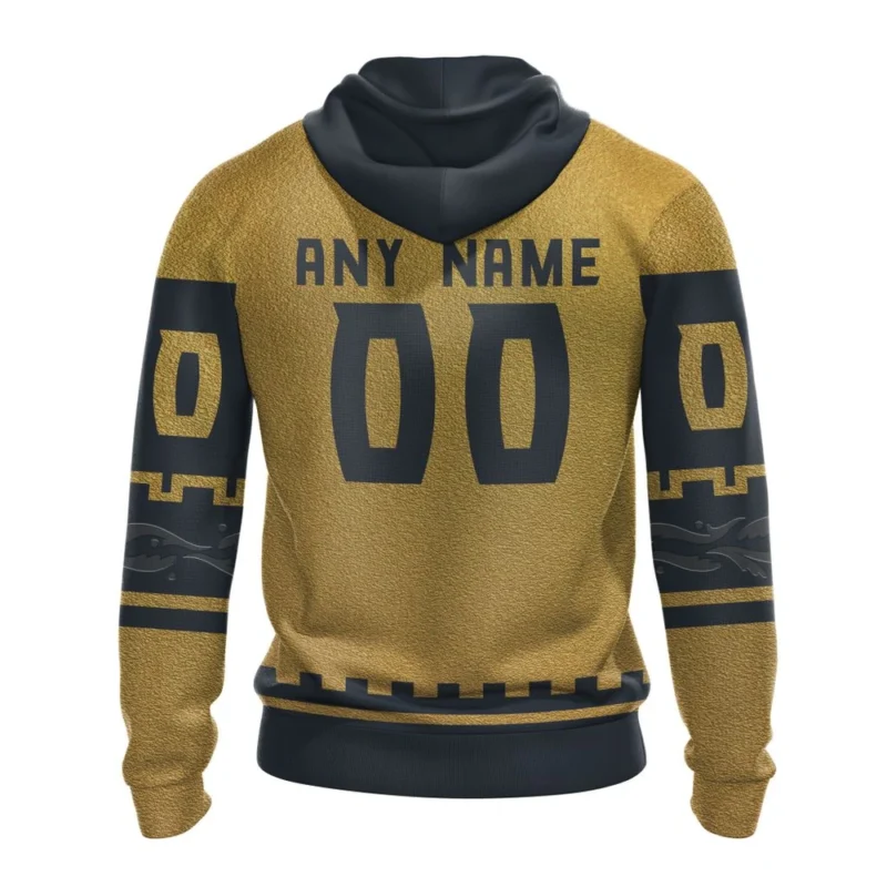 NHL Personalized Name And Number, Vegas Golden Knights Special Two-Tone Design,QTNHL Personalized Name And Number,080524B443