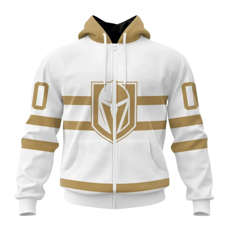 NHL Personalized Name And Number, Vegas Golden Knights Special Whiteout Design,QTNHL Personalized Name And Number,080524B553