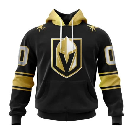 NHL Vegas Golden Knights Special Black And Gold Design,QTNHL080524A757