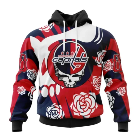 NHL Washington Capitals Special Grateful Dead Design,QTNHL080524A1263