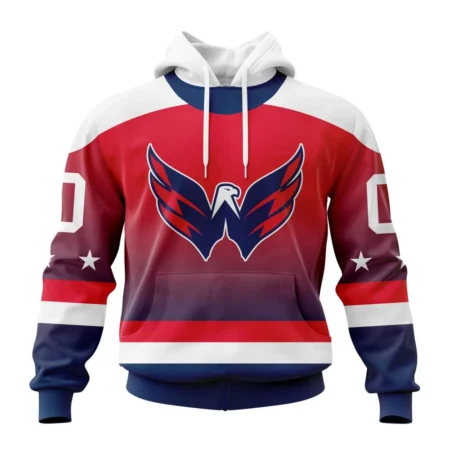 NHL Washington Capitals Personalize Gradient Series Concept,QTNHL080524A1336