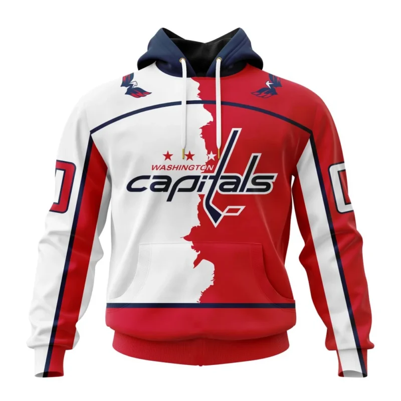 NHL Washington Capitals Personalize  Home Mix Away Kits,QTNHL080524A1500