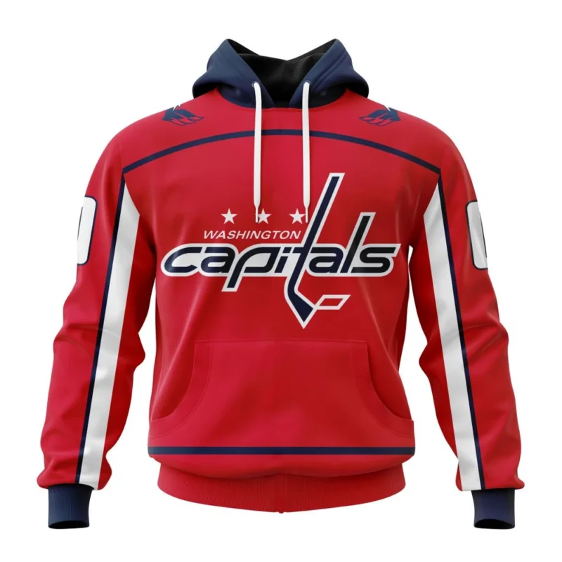 NHL Washington Capitals  Home Kits,QTNHL080524A1523