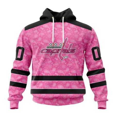 NHL Washington Capitals Special Pink Fight Breast Cancer,QTNHL080524A1626