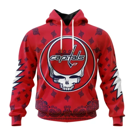 NHL Washington Capitals Special Grateful Dead Design,QTNHL080524A1900