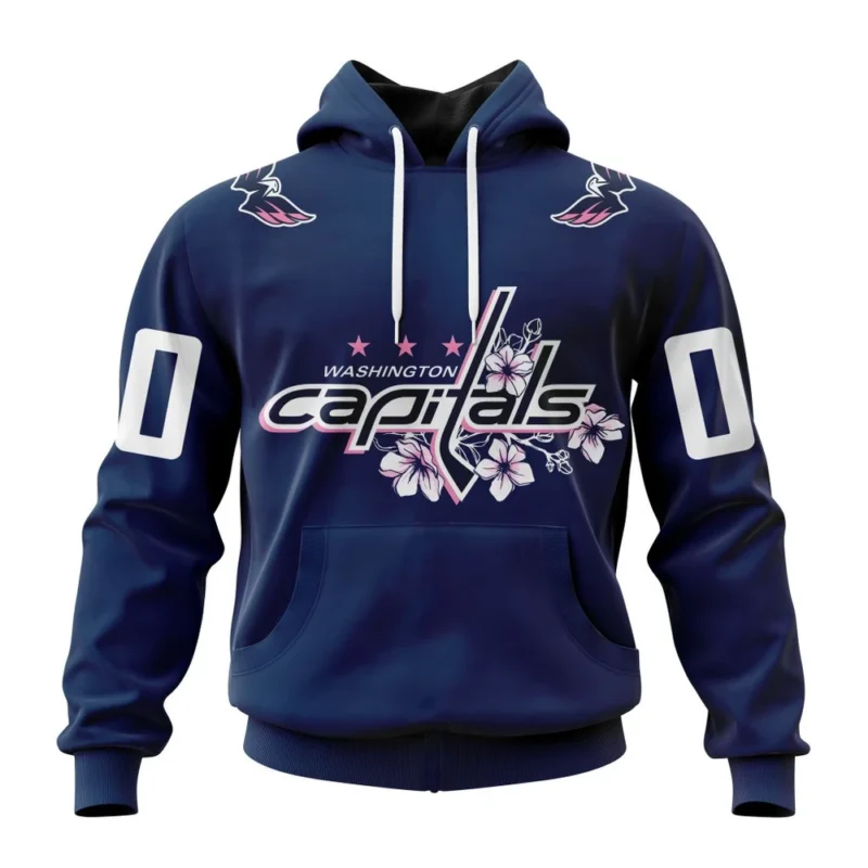 NHL Washington Capitals Special Cherry Blossom ,QTNHL080524A271