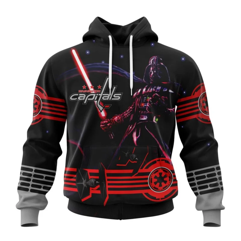 NHL Washington Capitals, Specialized Starwar Darth Vader Version Jersey,QTNHL080524A3165