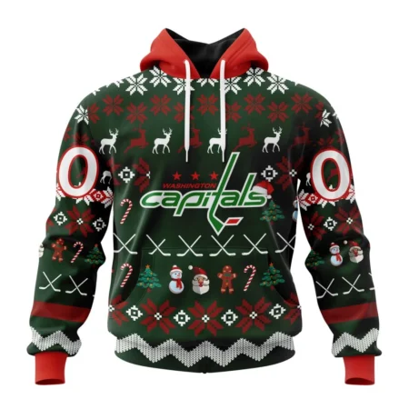 NHL Washington Capitals, Specialized Unisex Christmas Is Coming,QTNHL080524A320