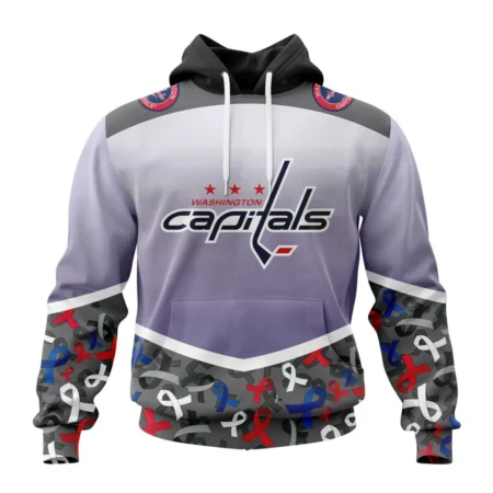 NHL Washington Capitals, Specialized Sport Fights Again All Cancer ,QTNHL080524A3344