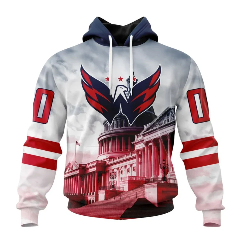 NHL Washington Capitals Special Design With The Capitol Building,QTNHL080524A4082