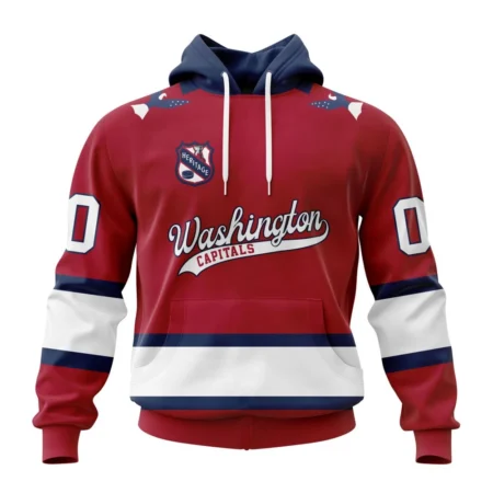 NHL Washington Capitals Personalized Heritage Design,QTNHL080524A648