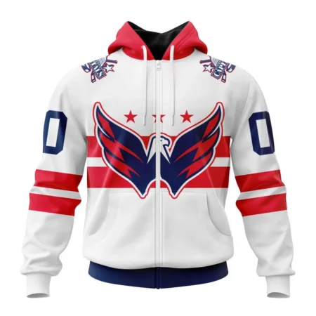 NHL Personalized Name And Number, Washington Capitals Special City Connect Design,QTNHL Personalized Name And Number,080524B853