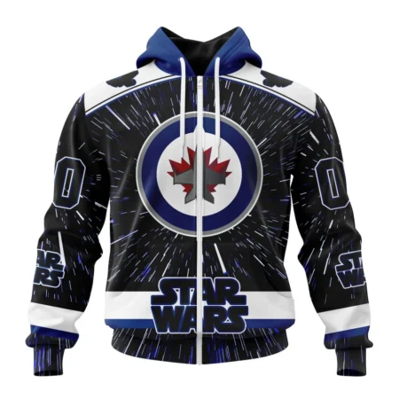 NHL Personalized Name And Number, Winnipeg Jets Special Star Wars Design,QTNHL Personalized Name And Number,080524B1107