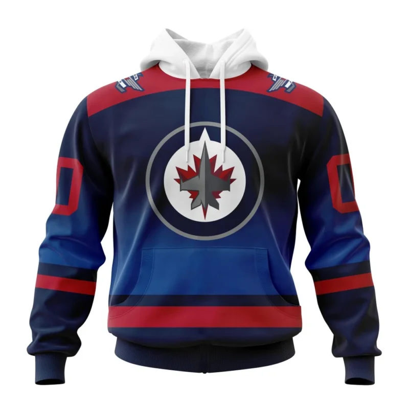 NHL Winnipeg Jets Personalize Gradient Series Concept,QTNHL080524A1335