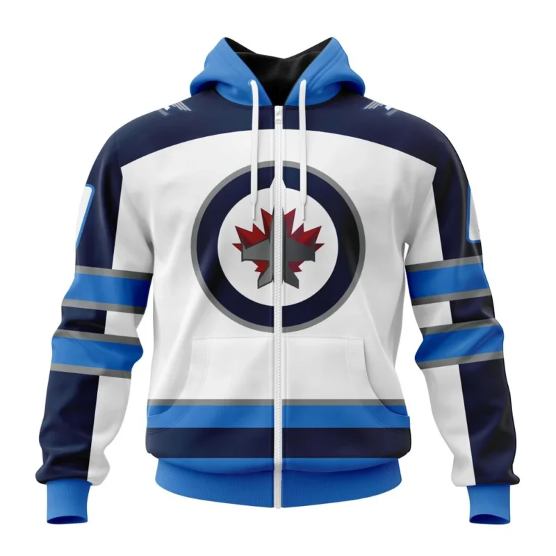 NHL Personalized Name And Number, Winnipeg Jets  Away Kits,QTNHL Personalized Name And Number,080524B1688