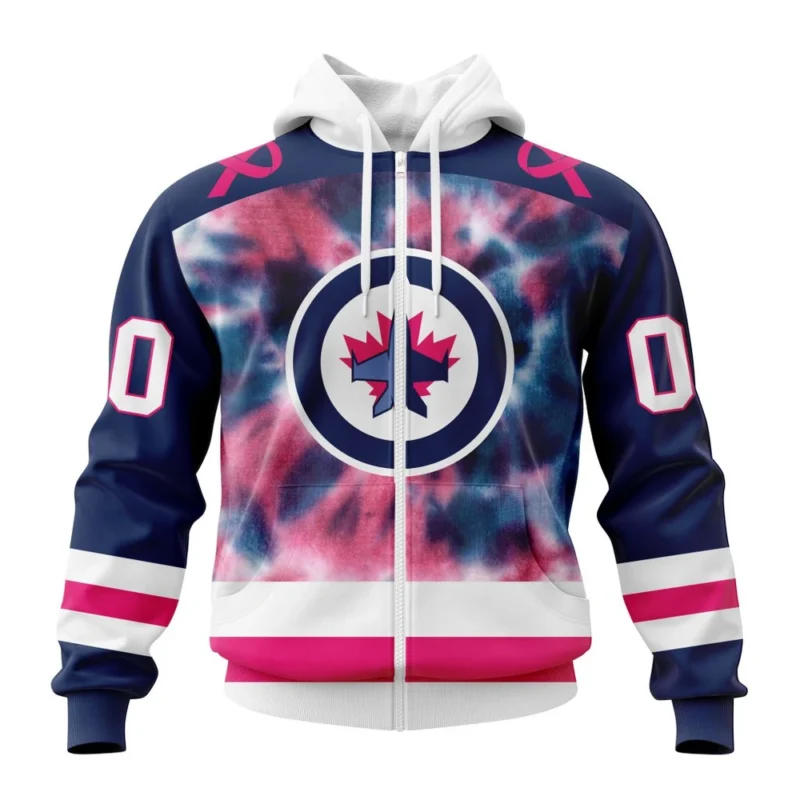 NHL Personalized Name And Number, Winnipeg Jets Special Pink October Fight Breast Cancer,QTNHL Personalized Name And Number,080524B1818