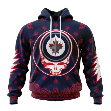 NHL Winnipeg Jets Special Grateful Dead Design,QTNHL080524A1899