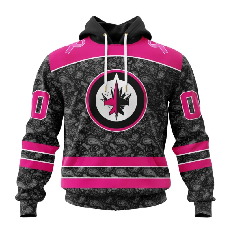 NHL Winnipeg Jets Special Pink In The Rink Fight Breast Cancer,QTNHL080524A2073