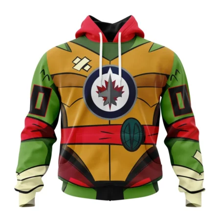 NHL Winnipeg Jets Special Teenage Mutant Ninja Turtles Design,QTNHL080524A2257