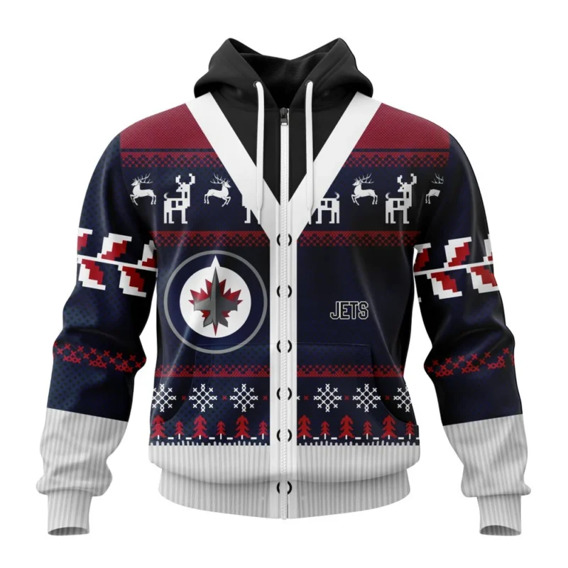 NHL Personalized Name And Number, Winnipeg Jets, Specialized Chrismas Season,QTNHL Personalized Name And Number,080524B2780