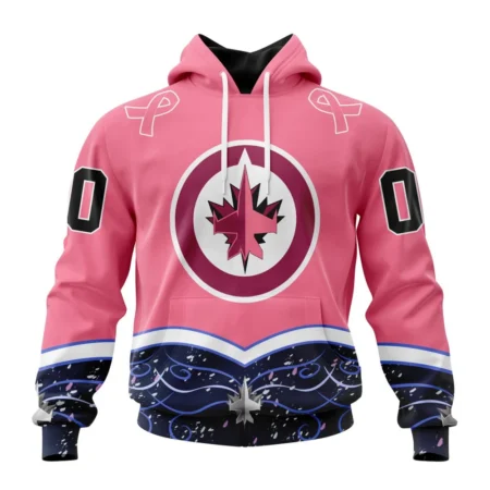 NHL Winnipeg Jets, Specialized Unisex For Hockey Fights Cancer,QTNHL080524A2811