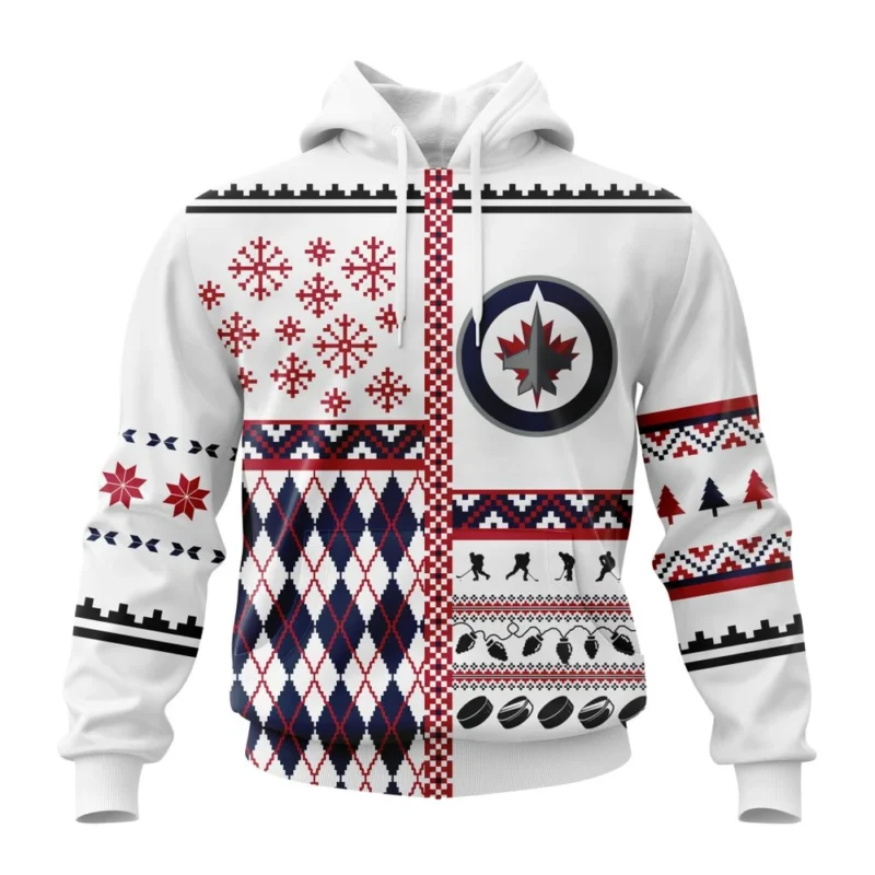 NHL Winnipeg Jets, Specialized Unisex Christmas Is Coming ,QTNHL080524A2898