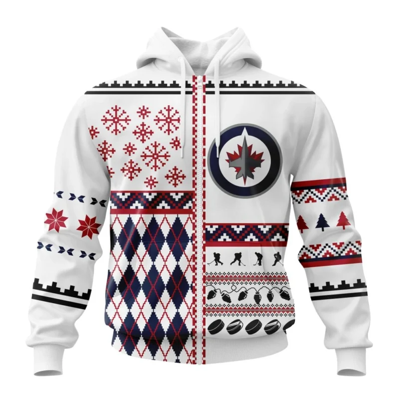 NHL Winnipeg Jets, Specialized Unisex Christmas Is Coming ,QTNHL 080524B2898