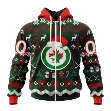 NHL Winnipeg Jets, Specialized Unisex Christmas Is Coming,QTNHL 080524B2924