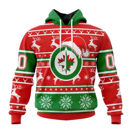 NHL Winnipeg Jets, Specialized Unisex Christmas Is Coming ,QTNHL080524A2947